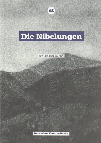 Programmheft friedrich hebbel - friedrich,