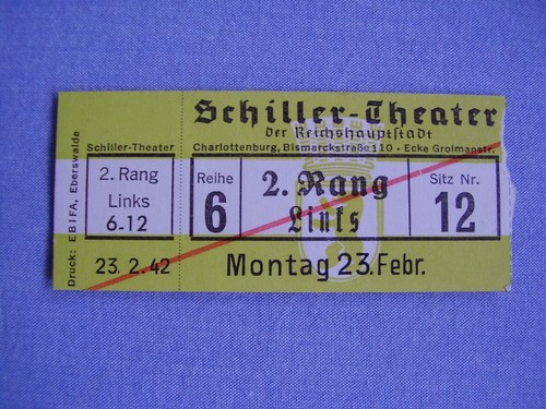 Schiller theater berlin - theater,