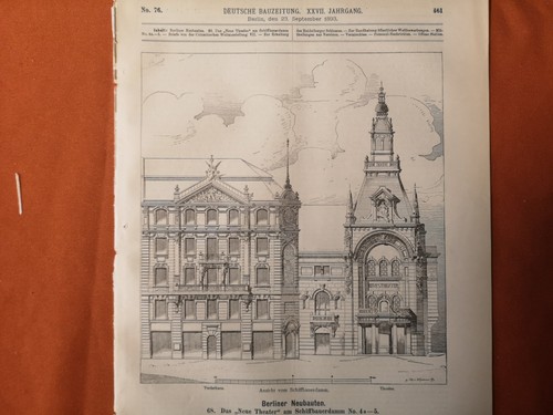 1893 bauzeitung berlin - rk,