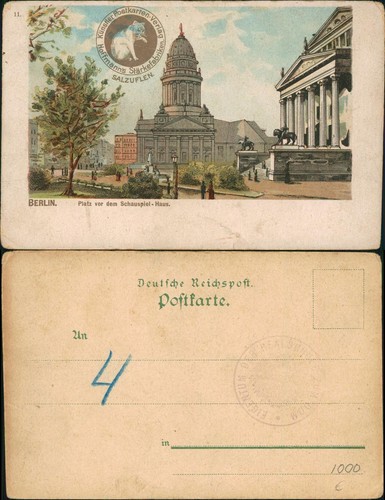 Ansichtskarte mitte berlin - ansichtskarte, mitte-berlin