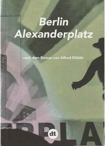 Programmheft alfred döblin - alfred,