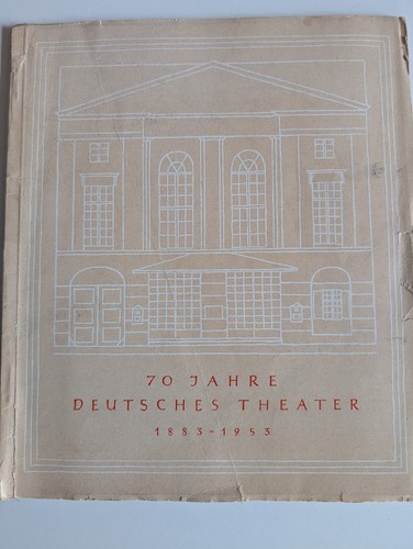 Broschüre jahre deutsches - "70,