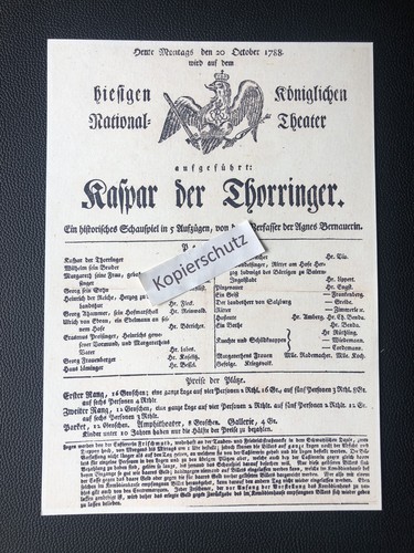 Königl nationaltheater - königl.,