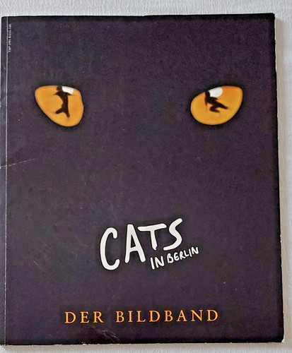 Programmheft musical cats - programmheft,