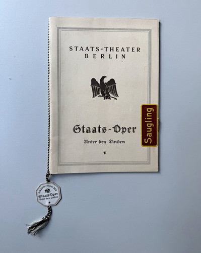 Programmheft staats theater - programmheft, staats-theater