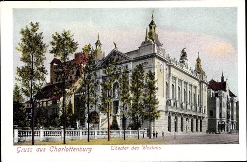 Berlin charlottenburg - ak,