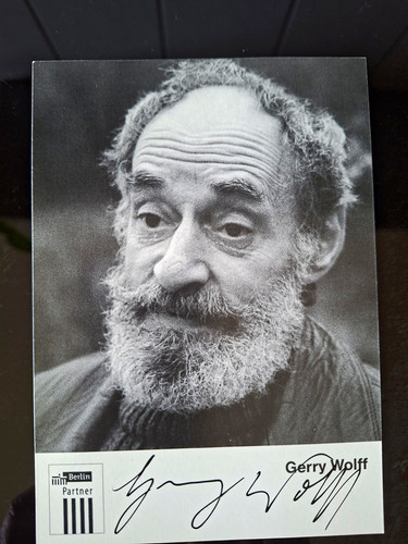 Autogrammkarte von gerry - autogrammkarte, wolff