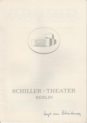 Programmheft der arzt - der,