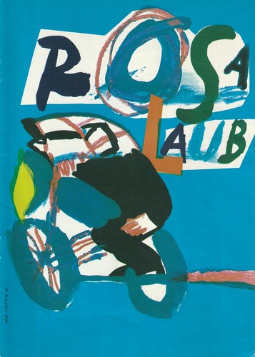 Programmheft rosa laub - rosa,