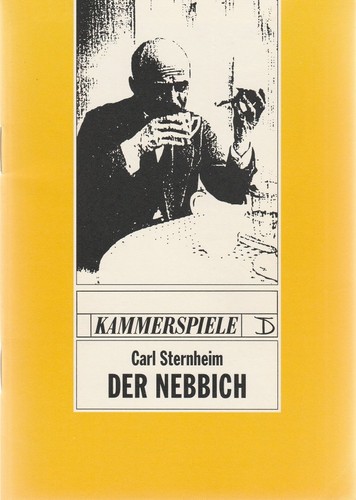 Programmheft carl sternheim - programmheft,