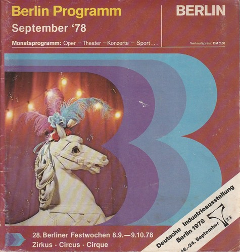 Programmheft berlin programm - programmheft,
