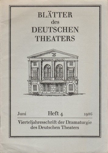 Programmheft blätter des - programmheft,