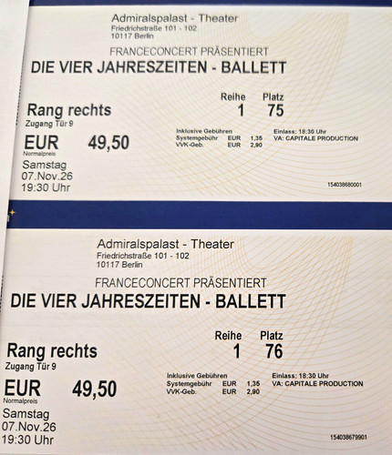 Die vier jahreszeiten - vier, –