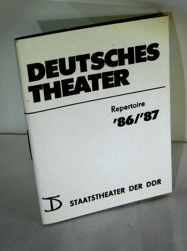Minibuch deutsches theater - minibuch,