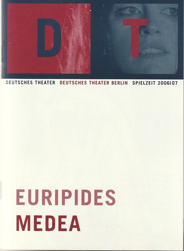 Programmheft euripides medea - euripides,