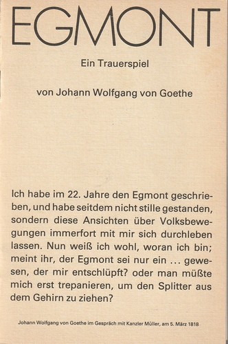 Programmheft johann wolfgang - programmheft,