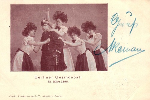 Berlin gesindeball ball der - berlin,, gesindeball,