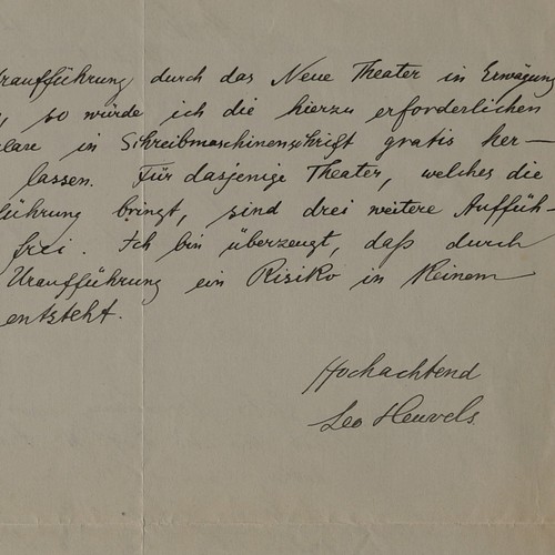 Brief leo leuvels neues - brief,